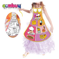 CB981895-CB981900 CB981909-CB981916 - Graffiti apron toy drawing 12 color doodle kids aqua magic mat